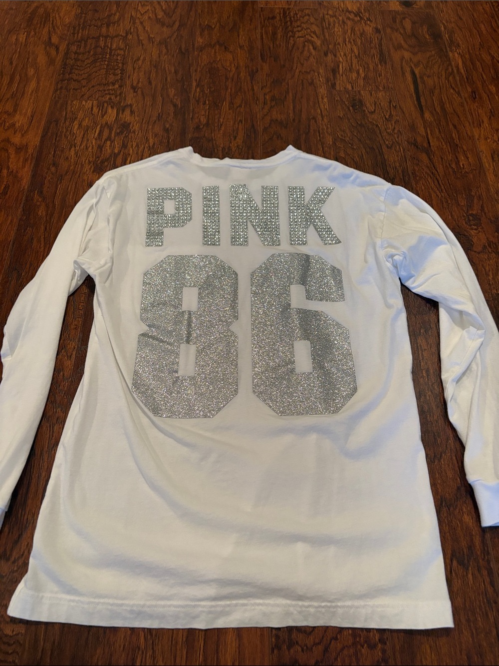 PINK Victoria's Secret bling long sleeve tee